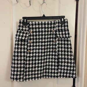 Cute Plaid Elegant Skirt